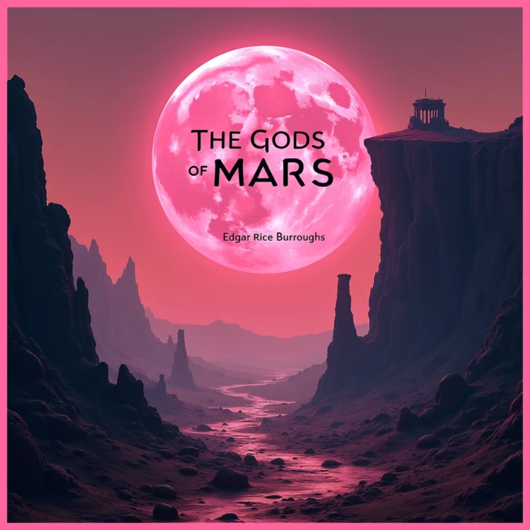 The Gods of Mars audiobook cover – Science Fiction by Edgar Rice Burroughs – Dream Audiobooks