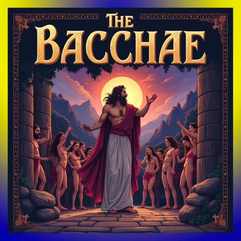 The Bacchae audiobook cover – Classical Greek tragedy by Euripides – Dream Audiobooks