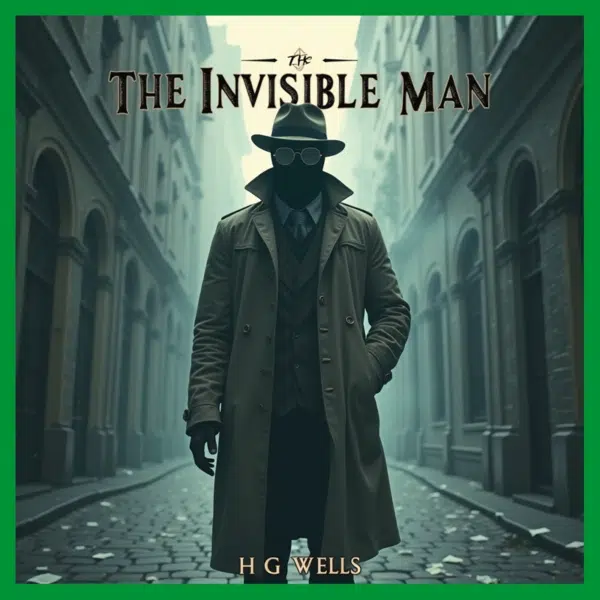 The Invisible Man audiobook cover – Science Fiction by H. G. Wells – Dream Audiobooks