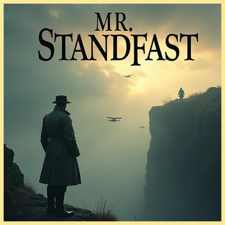 Mr. Standfast audiobook cover – espionage thriller by John Buchan – Dream Audiobooks