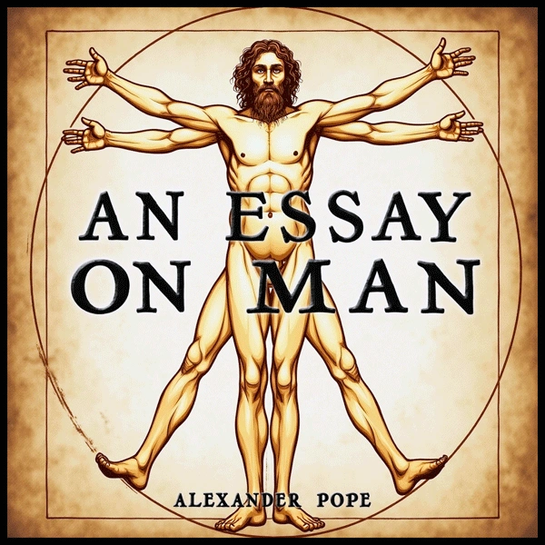 An Essay on Man audiobook cover – philosophical poem by Alexander Pope – Dream Audiobooks