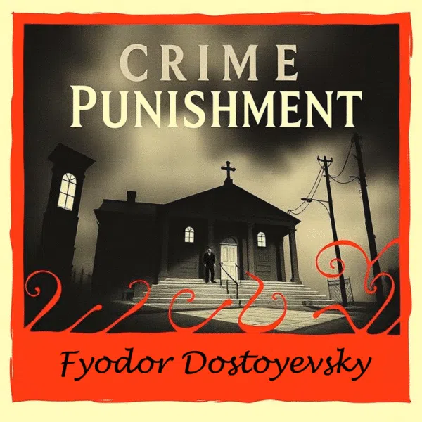 Crime and Punishment audiobook cover – Classic Literature by Fyodor Dostoyevsky – Dream Audiobooks