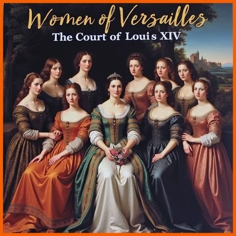 Women of Versailles audiobook cover – The Court of Louis XIV – Dream Audiobooks