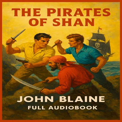 The Pirates of Shan audiobook cover – Rick Brant Science Adventure Story – Dangerous Discovery – Dream Audiobooks