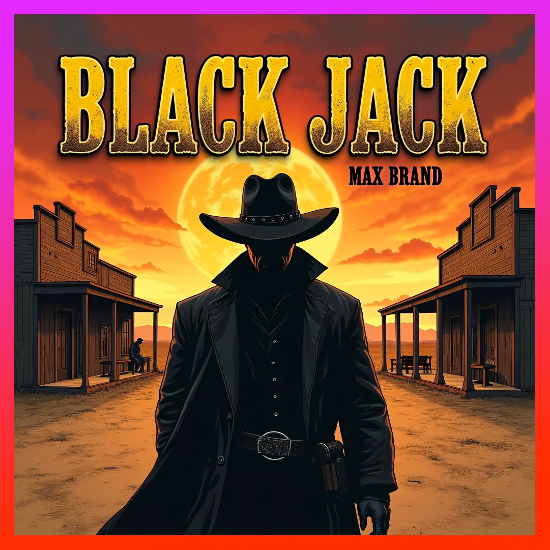 Black Jack audiobook cover – Classic Western adventure by Max Brand – Dream Audiobooks