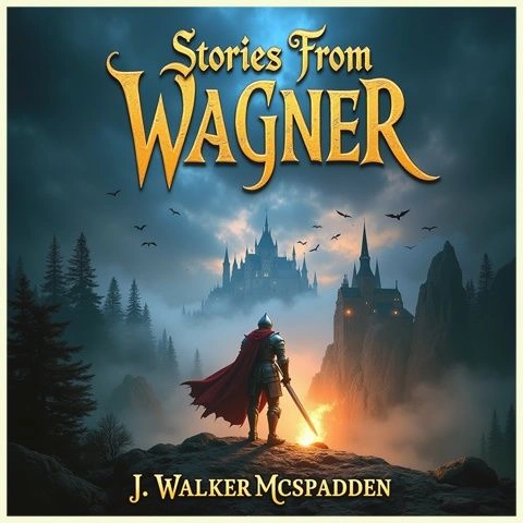 Stories From Wagner audiobook cover – Mythology & Legends by J. Walker McSpadden – Dream Audiobooks