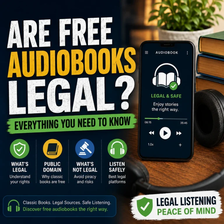 Are Free Audiobooks Legal