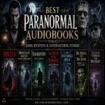 Best paranormal audiobooks cover featuring Dracula, Dracula’s Guest & Other Weird Tales, Frankenstein, The House of the Vampire, The Invisible Man, Dr. Jekyll and Mr. Hyde, and Tales of Terror and Mystery