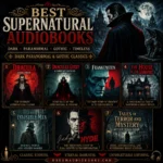 Best supernatural audiobooks cover featuring Dracula, Dracula’s Guest & Other Weird Tales, Frankenstein, The House of the Vampire, The Invisible Man, Dr. Jekyll and Mr. Hyde, and Tales of Terror and Mystery