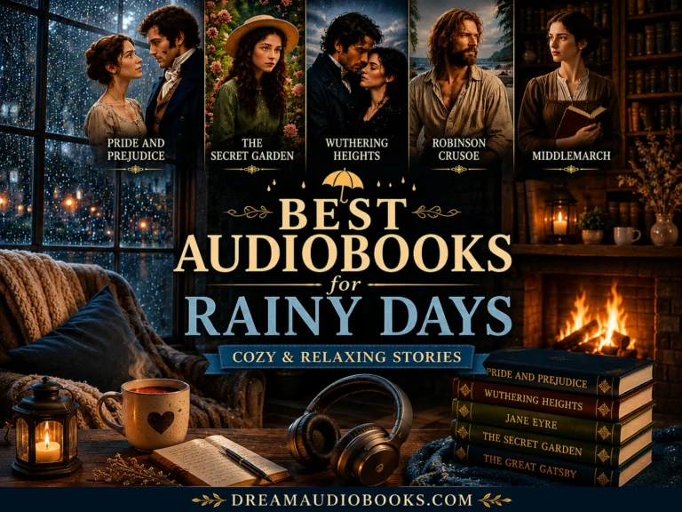 best audiobooks for rainy days