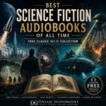 Best Science Fiction Audiobooks of All Time featuring classic sci-fi novels by H. G. Wells, Jules Verne, H. P. Lovecraft, and William Hope Hodgson