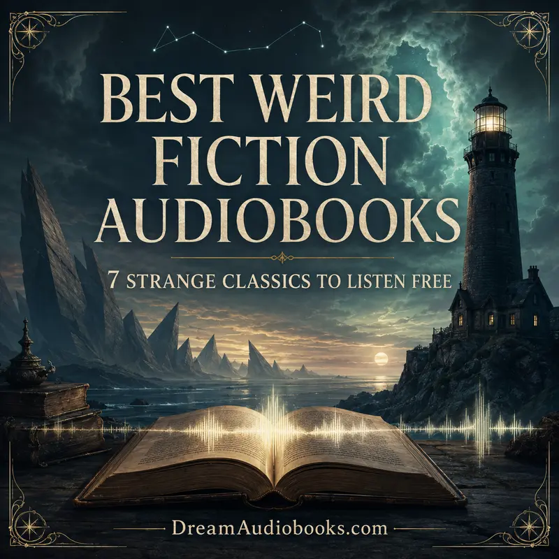 Best weird fiction audiobooks featuring seven strange classics to listen free